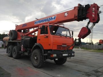 Фото автокрана Клинцы
