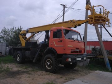 Фото автогидроподъемника