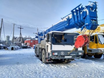 Фото автокрана Либхер 50 тонн