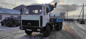 Фото манипулятора компании «Автокран-Сургут»