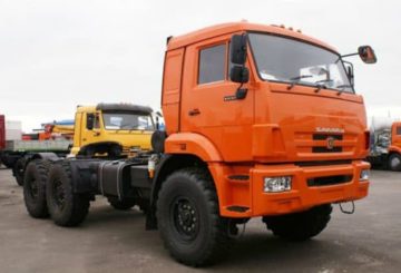 Фото седельного тягача Камаз